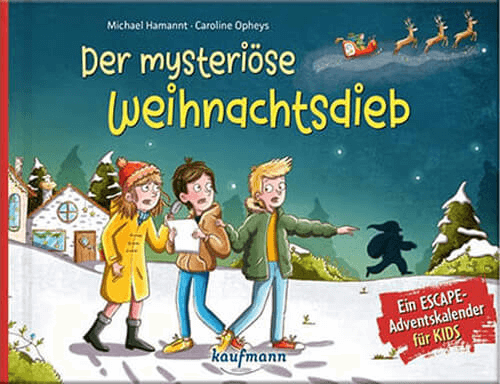 Buchcover zum Escape-Adventskalender 
