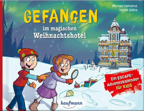 Buchcover zum Escape-Adventskalender 