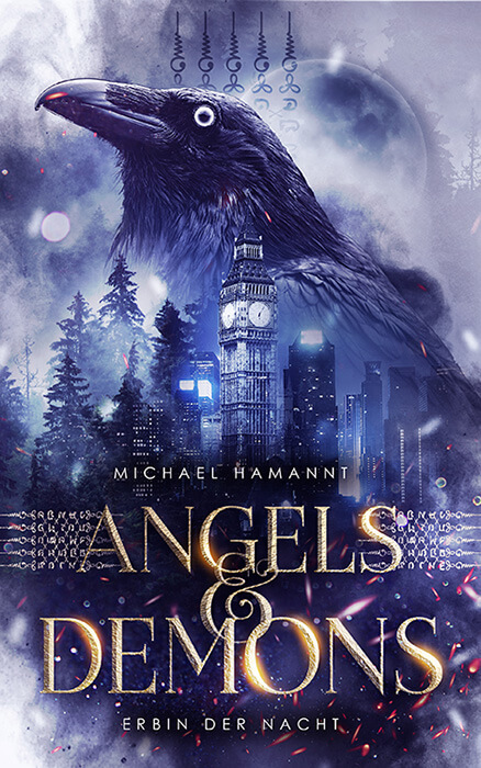 Buchcover zum Urban Fantasy Roman Angels & Demons - Erbin der Nacht