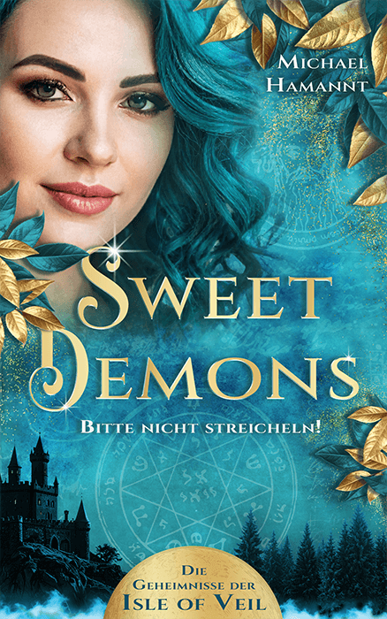 Buchcover zum Urban-Fantasy-Roman Sweet Demons - Bitte nicht streicheln!